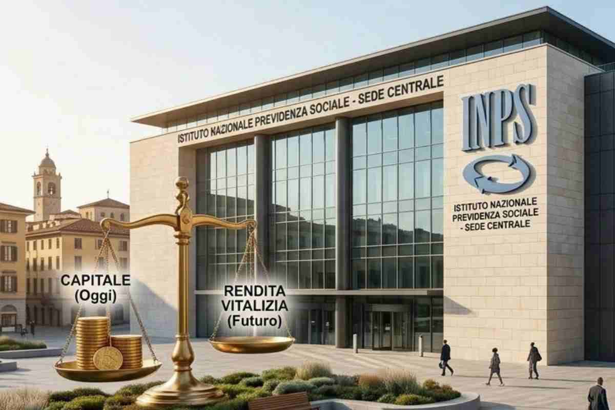 immagine creativa della sede inps